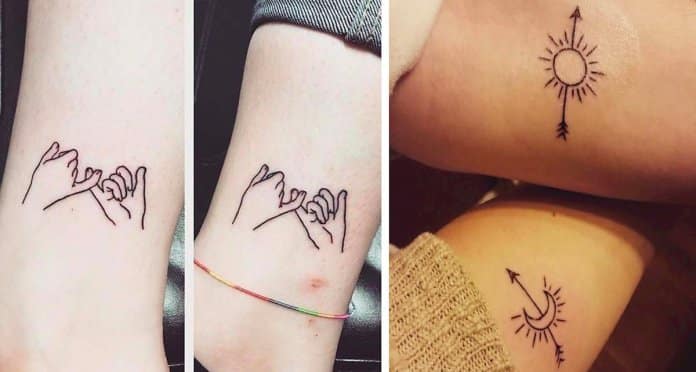 20 ideias de tatuagens para fazeres com a tua melhor amiga