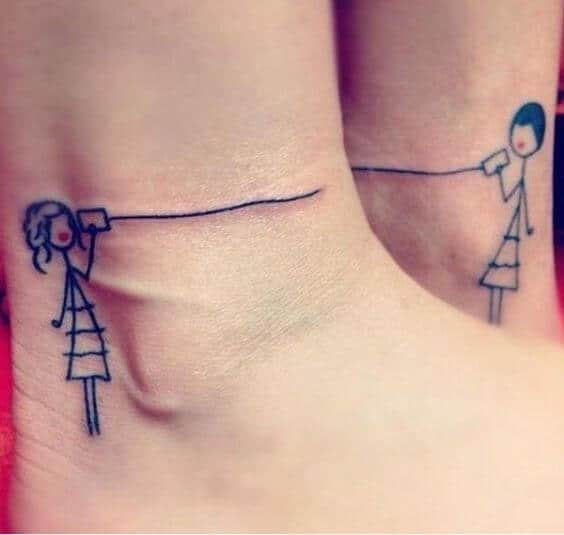 sabiaspalavras.com - 20 ideias de tatuagens para fazeres com a tua melhor amiga