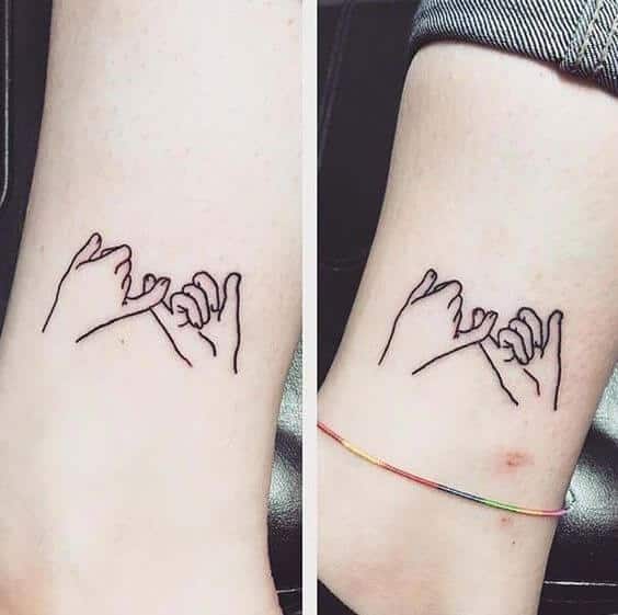 sabiaspalavras.com - 20 ideias de tatuagens para fazeres com a tua melhor amiga