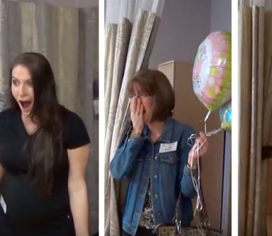 Casal mantém um dos melhores segredos durante gravidez e surpreende família e amigos