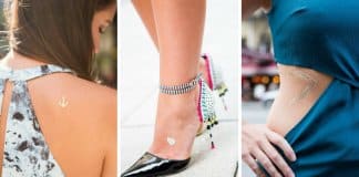 18 mini tatuagens temporárias que dão um toque diferente ao teu look