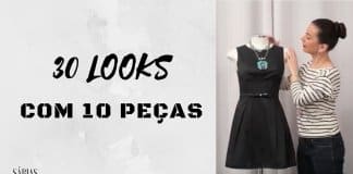 30 looks diferentes com apenas 10 peças de roupa básicas