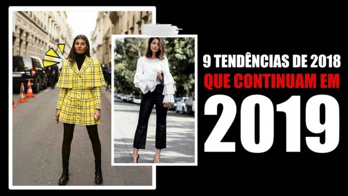 9 tendências de moda de 2018 que irão permanecer em 2019