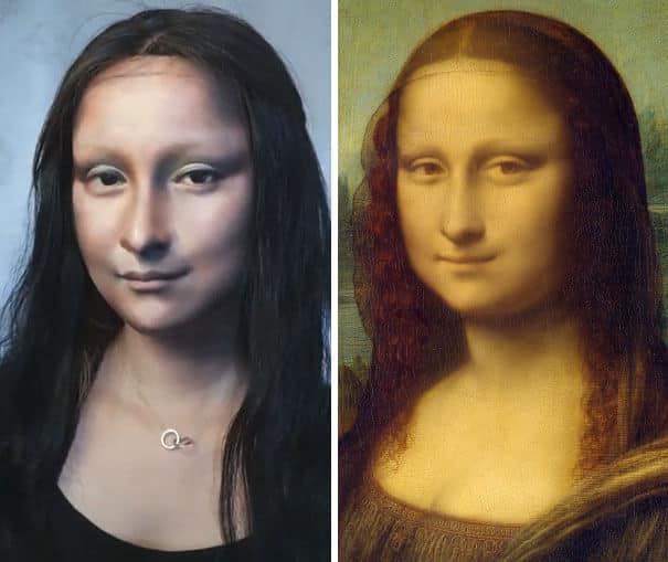 sabiaspalavras.com - Blogger chinesa transforma-se em Mona Lisa e o resultado surpreendeu internautas de todo o Mundo