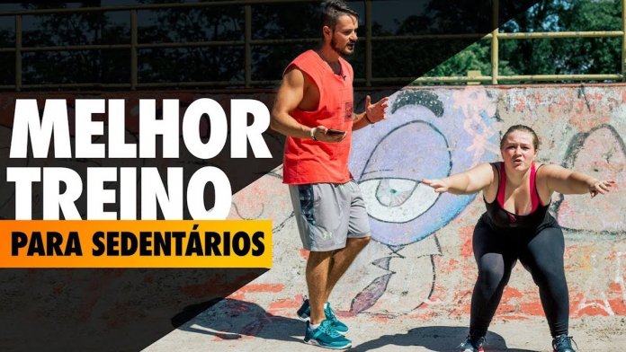 Treino de 3 minutos para sedentários ou iniciantes