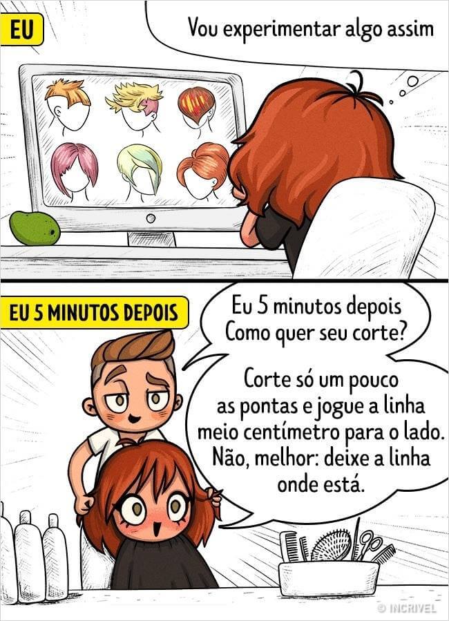 sabiaspalavras.com - 15 ilustrações que retratam na perfeição o quanto as mulheres conseguem ser imprevisíveis