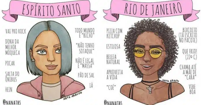 ilustradora-cria-uma-serie-de-ilustracoes-que-retratam-as-mulheres-de-cada-estado-brasileiro Ilustradora cria uma série de ilustrações que retratam as mulheres de cada estado brasileiro