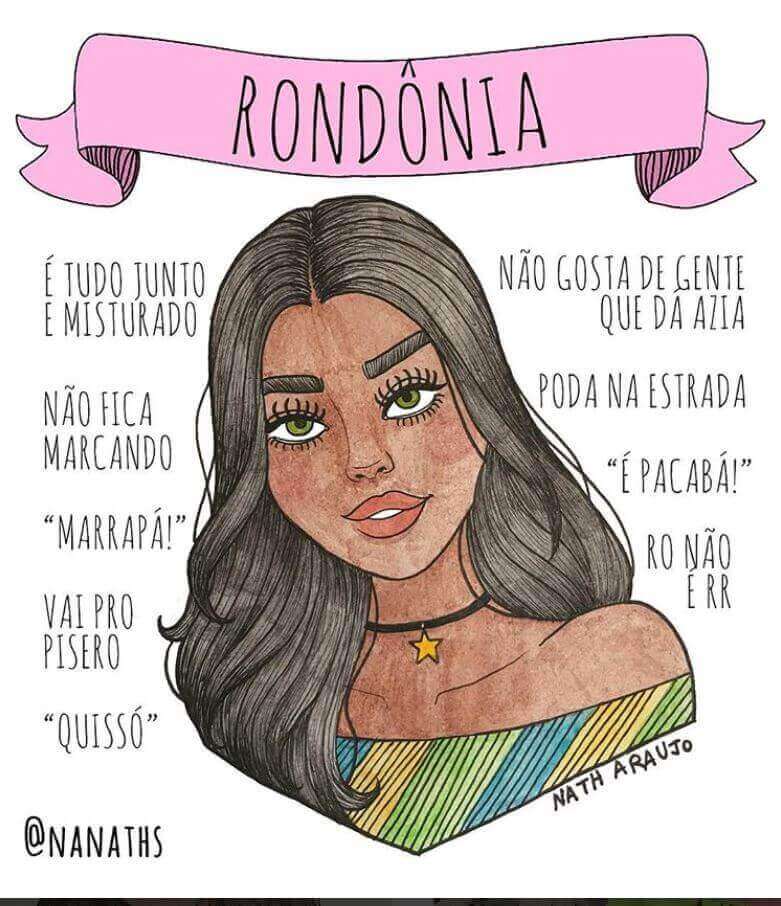 sabiaspalavras.com - Ilustradora cria uma série de ilustrações que retratam as mulheres de cada estado brasileiro