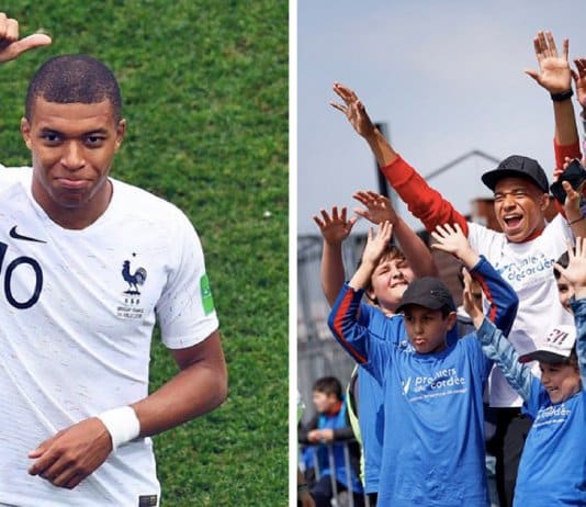 Jogador da equipa de futebol da seleção francesa doa salário da Copa do Mundo para caridade