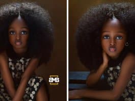 Jare, uma menina nigeriana de 5 anos, é a “mais linda do Mundo”