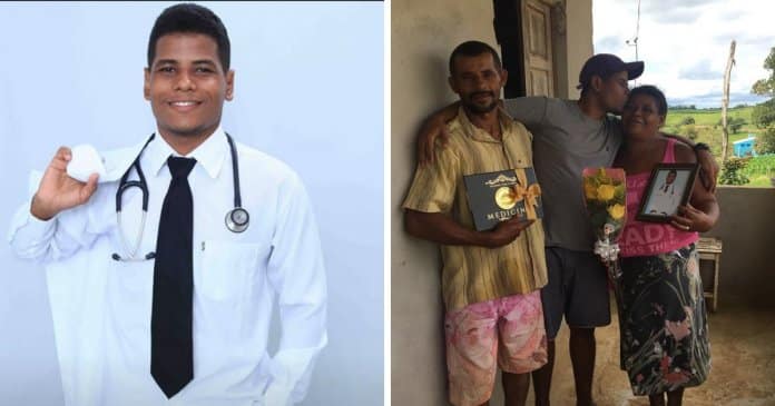 Homem quilombola e filho de lavradores torna-se médico da sua povoação