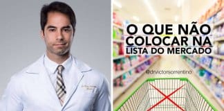 Lista de alimentos que nenhum ser humano deveria comer, de acordo com Victor Sorrentino