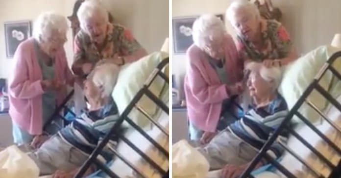 Vídeo de duas mulheres a pentearem o cabelo da irmã de 97 anos torna-se viral