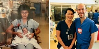 Enfermeira descobre que o novo colega de trabalho é um bebé de quem cuidou há 28 anos atrás