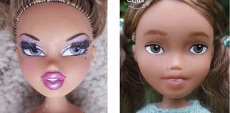 Artista retira maquiagem de bonecas e transforma-as em “crianças reais”