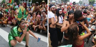 Bloco de Carnaval no Rio pára para encontrar mãe de menino perdido