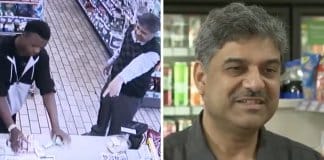 Jovem é apanhado a roubar em supermercado, mas dono tem reacção surpreendente