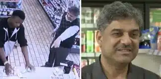 Jovem é apanhado a roubar em supermercado, mas dono tem reacção surpreendente