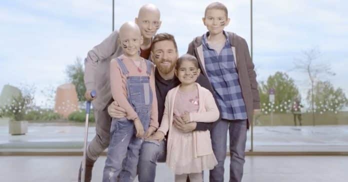 Messi ajuda a construir o maior hospital no combate ao câncer infantil da Europa