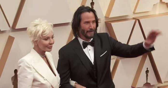 Keanu Reeves levou a mãe como sua acompanhante para os Óscares