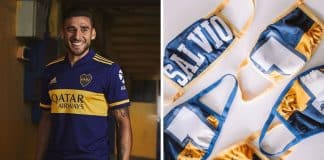 Jogadores de futebol argentinos doam camisas para fabricar máscaras