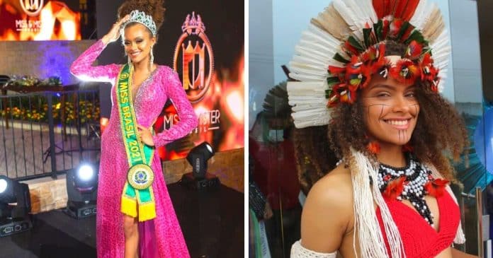 Indígena é eleita Miss Brasil 2021 pela primeira vez na história do concurso