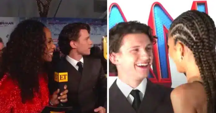 tom-holland-interrompeu-entrevista-apenas-para-poder-olhar-para-zendaya-totalmente-apaixonado Tom Holland interrompeu entrevista apenas para poder olhar para Zendaya. Totalmente apaixonado