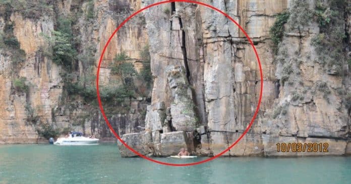 Capitólio: Turista ‘previu’ desabamento da rocha 10 anos antes do acidente