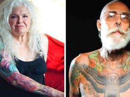 Idosos tatuados respondem à pergunta: como seus desenhos ficarão quando você tiver 60 anos