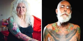 Idosos tatuados respondem à pergunta: como seus desenhos ficarão quando você tiver 60 anos
