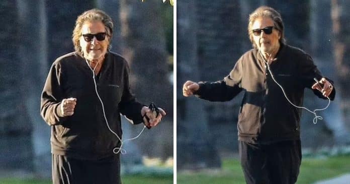 Aos 81 anos, Al Pacino mostrou sua vitalidade dançando nas ruas. Ele nunca perde o ritmo
