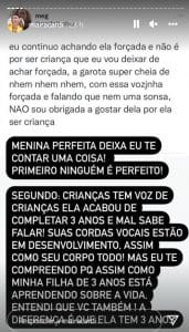 sabiaspalavras.com - Maíra Cardi saiu em defesa de sua filha após comentário maldoso sobre Sophia, de apenas 3 anos