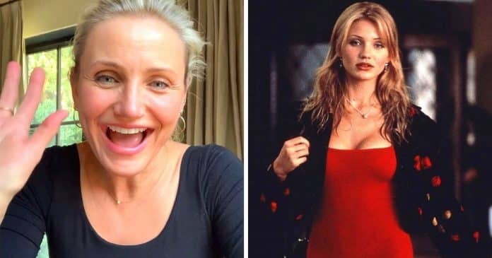 Cameron Diaz abandonou Hollywood e também seus padrões de beleza: ela revelou que nem lava mais o rosto