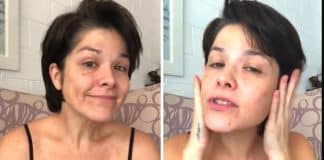 Samara Felippo encoraja beleza real em vídeo: “Só quero envelhecer em paz, naturalmente”