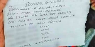 Pedido de socorro em garrafa pet ajuda Marinha a encontrar náufragos em ilha deserta: ‘avise nossa família’