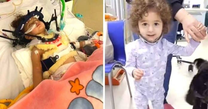 VÍDEO: Bebê volta a andar milagrosamente após quebrar a coluna vertebral em acidente de carro
