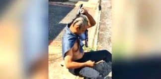 Após 15 anos de tentativas, homem raspa a cabeça como promessa ao conseguir tirar carteira de habilitação