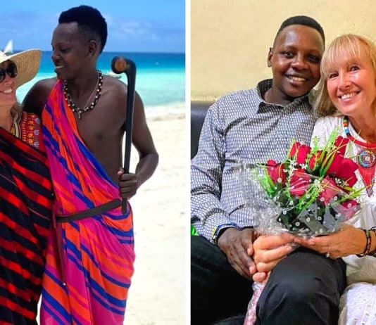 Mulher de 60 anos mudou para tribo na Tanzânia para casar com homem 30 anos mais novo