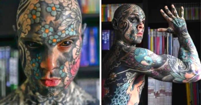 Professor com corpo todo tatuado é proibido de dar aulas para crianças