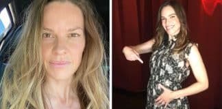 Atriz Hilary Swank revela sua primeira gravidez aos 48 anos e as críticas caem sobre ela porque “ela é muito velha”