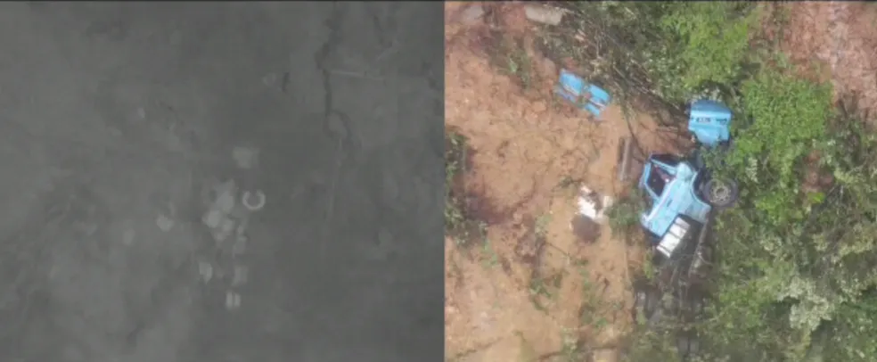 Há pelo menos 30 desaparecidos em deslizamento na BR-376 no Paraná sabiaspalavras.com - Há pelo menos 30 desaparecidos em deslizamento na BR-376 no Paraná