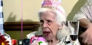 Mulher comemora 101 anos e diz que tequila é o segredo para uma vida feliz