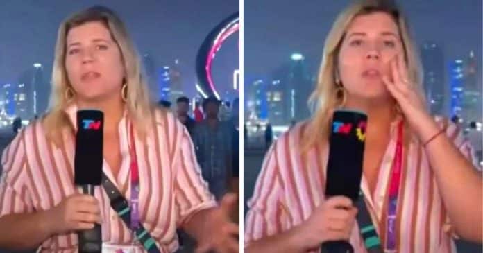 Repórter é assaltada ao vivo na Copa do Mundo do Catar e polícia diz que ela poderia escolher a punição para o assaltante