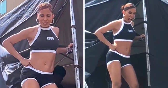 Anitta volta às raízes e grava clipe de funk em favela do Rio de Janeiro