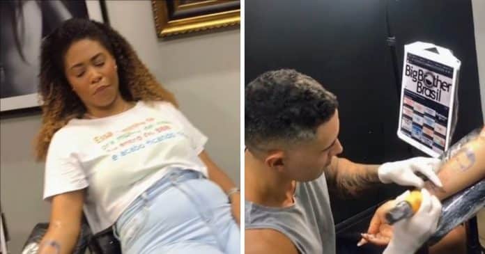 Mulher tatua o rosto do Boninho para tentar entrar no BBB 23