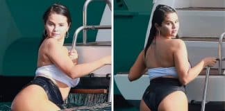 Esbanjando amor-próprio, Selena Gomez exibe seu corpo em um biquíni para paparazzi