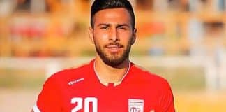 Jogador de futebol iraniano é salvo da pena de morte