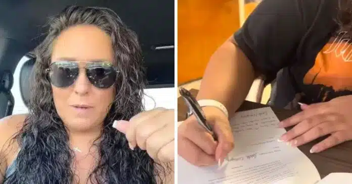 mae-faz-a-filha-de-18-anos-assinar-contrato-de-aluguel-se-ela-quiser-ficar-e-morar-comigo-tem-que-pagar-100-por-mes Mãe faz a filha de 18 anos assinar contrato de aluguel: “se ela quiser ficar e morar comigo, tem que pagar $ 100 por mês”