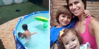 VÍDEO: Menino salva irmã de um ano de afogamento em piscina