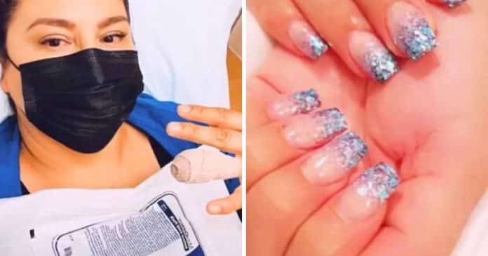 Mulher desenvolve câncer de pele após corte de manicure em salão de beleza